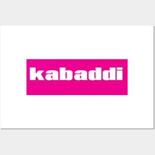 Kabaddi Posters and Art